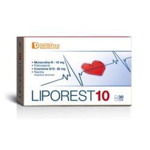 Liporest 10 Cholesterol Food Supplement 30 Tablets