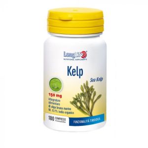 Longlife Kelp Brown Seaweed Iodine Supplement 180 Tablets