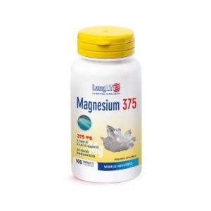 Longlife Magnesium 375mg Food Supplement 100 Tablets