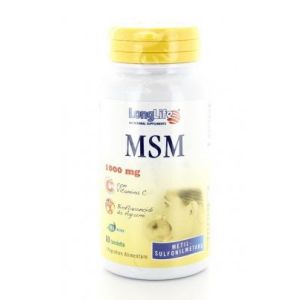 Longlife Msm 1000mg Food Supplement 60 Tablets