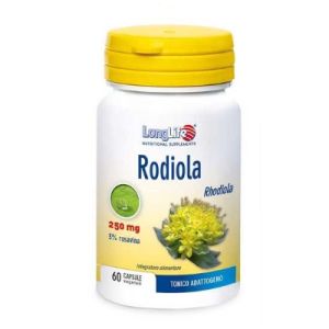 Longlife Rhodiola 250mg Food Supplement 60 Capsules