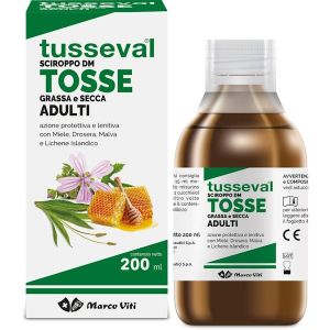 Marco Viti Tusseval Cough Syrup For Adults 200ml
