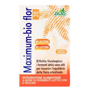 Avd Reform Maximum Bio Flor 20 Food Supplement 75 Capsules