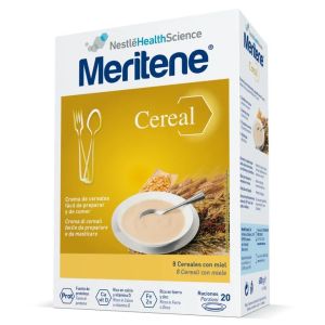 Meritene Cereal Food Powder 8 Cereals and Honey 2x300 g