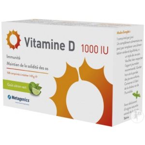 Metagenics Vitamin D 1000 IU Supplement 168 Tablets