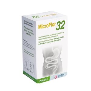 Cemon Microflor 32 Intestinal Flora Balance Supplement 60cps Vegetables