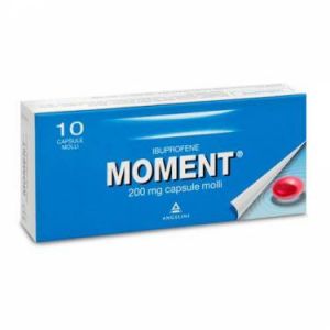 Angelini Moment 200mg Ibuprofen 10 Soft Capsules