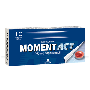 Momentact 400mg Ibuprofen Analgesic 10 Softgels