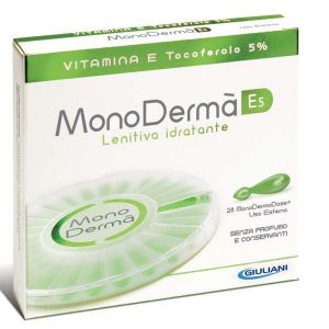 Monoderma e5 soothing and hydrating facial treatment 28 vegetarian capsules