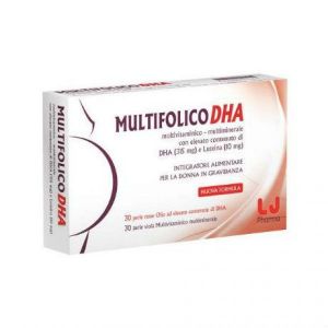 Lj Pharma Multifolic Dha Food Supplement 30+30 Tablets