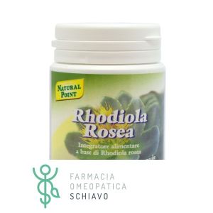 Natural Point Rhodiola Rosea Supplement Against Stress 50 Vegetable Capsules