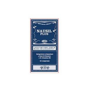 Nausil Plus Nausea Supplement 30 Tablets