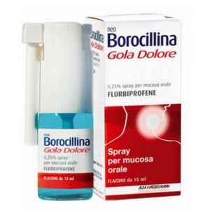 Neoborocillin Throat Pain Spray 15 ml