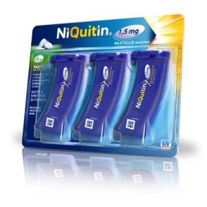 NiQuitin 4 mg Nicotine Mini Tabs To Quit Smoking Mint Flavor 3 Boxes