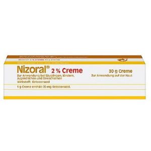 Nizoral Antifungal Dermatological Cream for Mushrooms 30 gr 2%