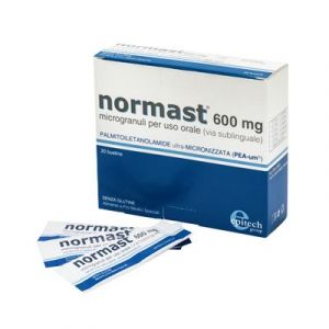 Normast 600mg Supplement With Palmitoylethanolamide 20 Buccal Sachets