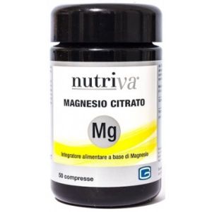 Nutriva Magnesium Citrate Supplement 50 Tablets