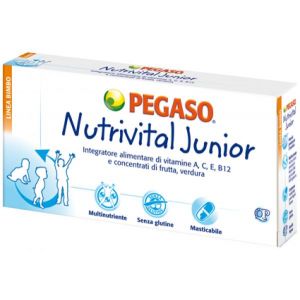 Pegaso Nutrivital Junior Supplement 30 Chewable Tablets