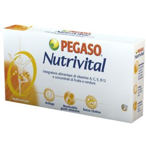 Pegaso Nutrivital Food Supplement 30 Chewable Tablets