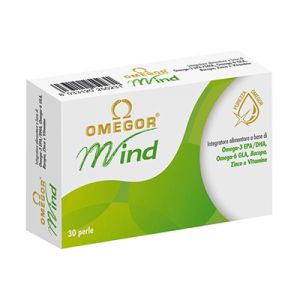 Omegor Mind Supplement Memory And Cognitive Functions 30 Soft Capsules