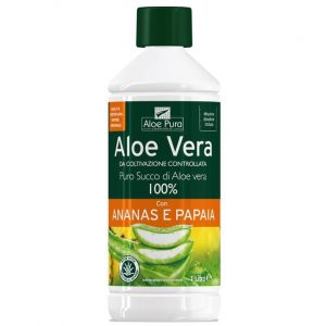 Optima Aloe Vera Pineapple Juice and Papaya Gastrointestinal Supplement 1 L