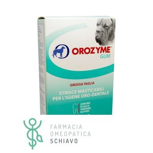 Orozyme Canine Chewable Enzyme Strips For Dogs By T