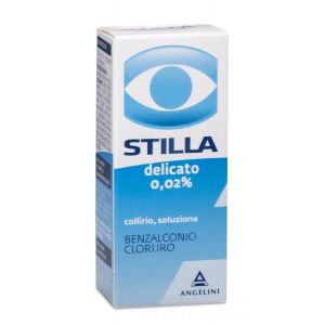 Angelini Stilla Delicato 0.02% Eye Drops for Irritated and Tired Eyes 10ml