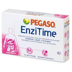 Pegaso Enzitime Food Supplement 24 Chewable Tablets