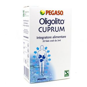 Pegaso Oligolito Cuprum Food Supplement 20 Vials 2ml