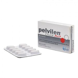 Pelvilen dual act pelvic pain supplement 20 tablets
