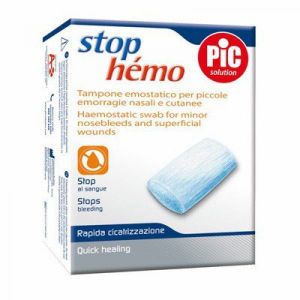 Pic Stop Hemo Hemostatic Buffer For Small Nasal And Skin Bleedings 5 Pieces