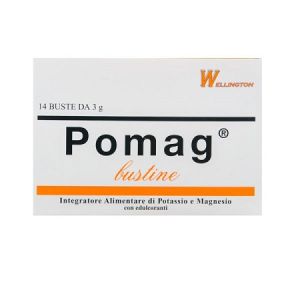 Pomag Potassium Magnesium Supplement 14 Sachets 2 g