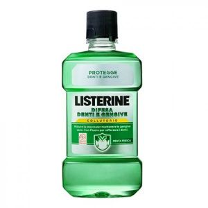 Listerine Mouthwash Fresh Mint Defense Teeth and Gums 250 ml