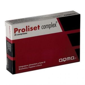 Proliset Complex Integratore Con Bromelina 20 Compresse