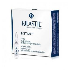 Rilastil instant face smoothing fluid 3 vials 1 ml