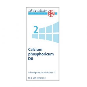 Dr. Schussler original 2 Calcium Phosphoricum D6 of 200 Tablets