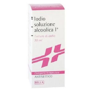 Sella Jodate Alcohol 2% Alcoholic Solution Ii Food Supplement 30ml