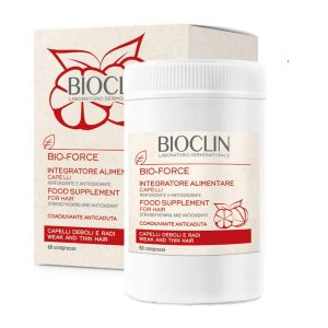 Bioclin Bio-force Strengthening Supplement for Weakened Hair 60 Tablets