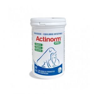 Ceva Actinorm Pro Intestinal Supplement for Dogs and Cats 60 Tablets