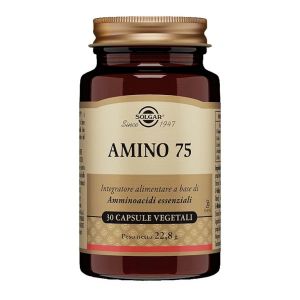Solgar Amino 75 Vegan Essential Amino Acid Supplement 30 Capsules