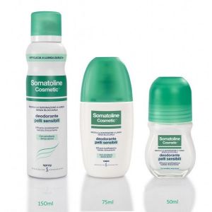 Somatoline cosmetic deodorant sensitive skin 48h intense efficacy spray 150ml