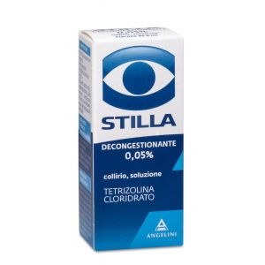 Stilla Decongestant 0.05% Tetryzoline Hydrochloride Eye Drops 8ml