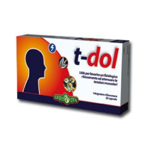 Erba Vita T-dol Integratore Mal Di Testa 30 Capsule