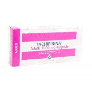 Tachipirina Adults 10 Suppositories 1000mg