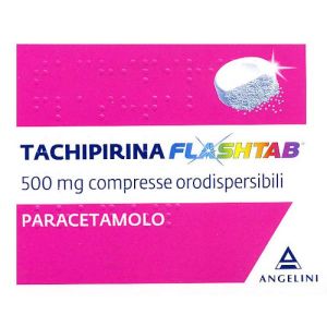 Angelini Tachipirina Flashtab 500mg Paracetamol 16 Tablets
