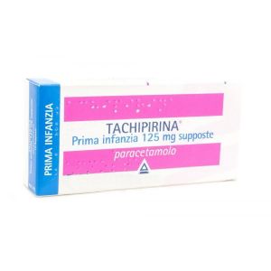 Angelini Tachipirina Early Childhood 125mg Paracetamol 10 Suppositories