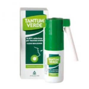 Angelini Tantum Verde Spray 0.15% Solution To Nebulize Adults And Children 30ml