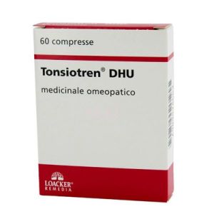 Schwabe Tonsiotren Dhu Medicinale Omeopatico 60 Compresse