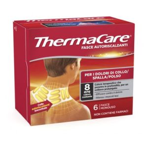 Thermacare Therapeutic Heat Self-Heating Bands Neck/Shoulder/Wrist 6 Pieces