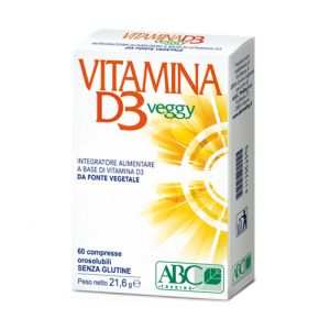 Veggy Vitamin D3 Food Supplement 60 Buccal Tablets